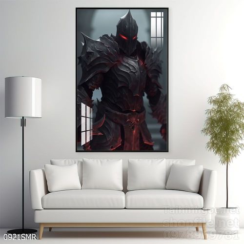 Mẫu Tranh chiến binh Samurai huyền thoại 