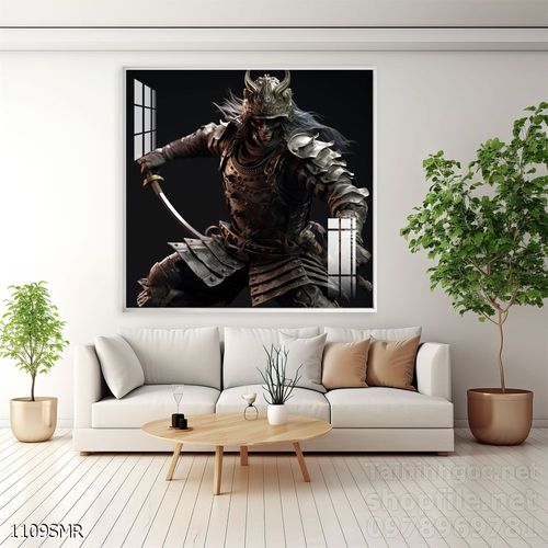 Tranh treo tường Samurai đẹp ấn tượng
