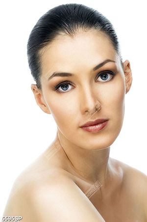 Tranh SP5595 gương mặt đẹp không tì vết