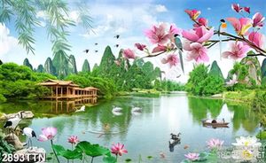 Tranh phong thủy hoa lan đẹp