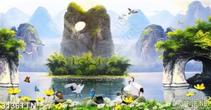 Tranh tường phong thủy