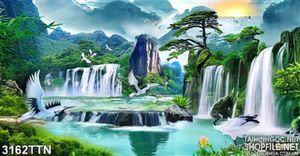 Tranh phong thủy hữu tình lãng mạn