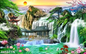 Tranh sơn thủy trang trí tường chất lượng cao
