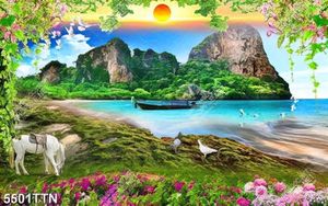 Tranh con ngựa và phong cảnh rúi rừng hùng vĩ  file psd