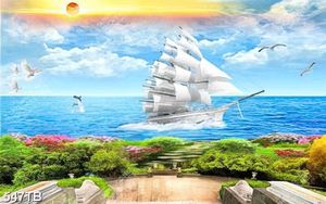 Tranh biển trang trí tường file gốc
