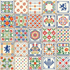 Tranh gạch in hoa văn chất lượng cao