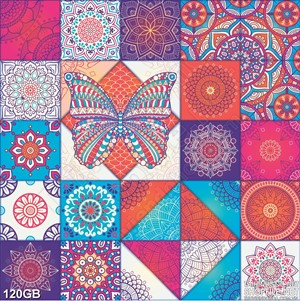 Tranh gạch in uv đa dạng kiểu dáng