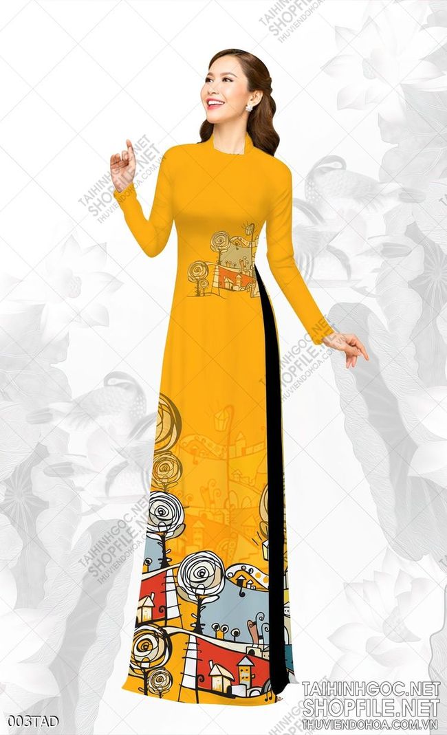 File tranh vải áo dài việt nam 003