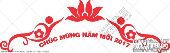 file tranh file vector cot den dien led cong chao led dai ngang duong 01