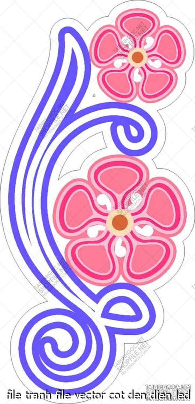 file tranh file vector cot den dien led cong chao led dai ngang duong 46