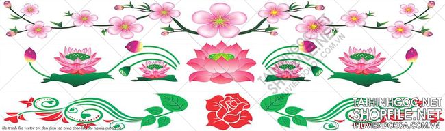 file tranh file vector cot den dien led cong chao led dai ngang duong 50