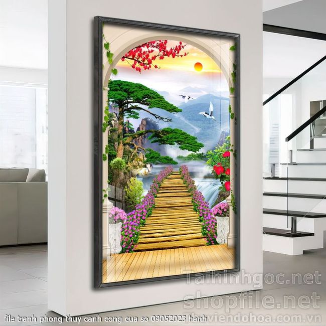 file tranh phong thuy canh cong cua so 09052023 hanh