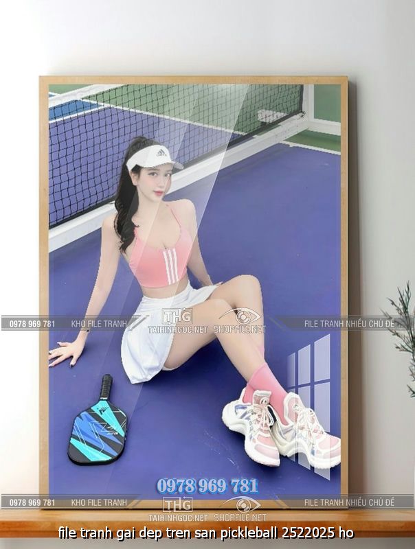 file tranh gai dep tren san pickleball 2522025 ho