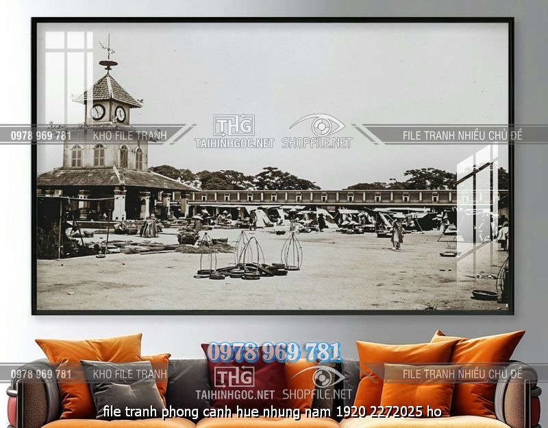 file tranh phong canh hue nhung nam 1920 2272025 ho