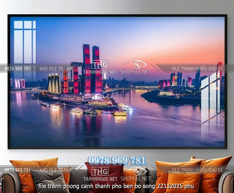 file tranh phong canh thanh pho ben bo song 22112025 phu