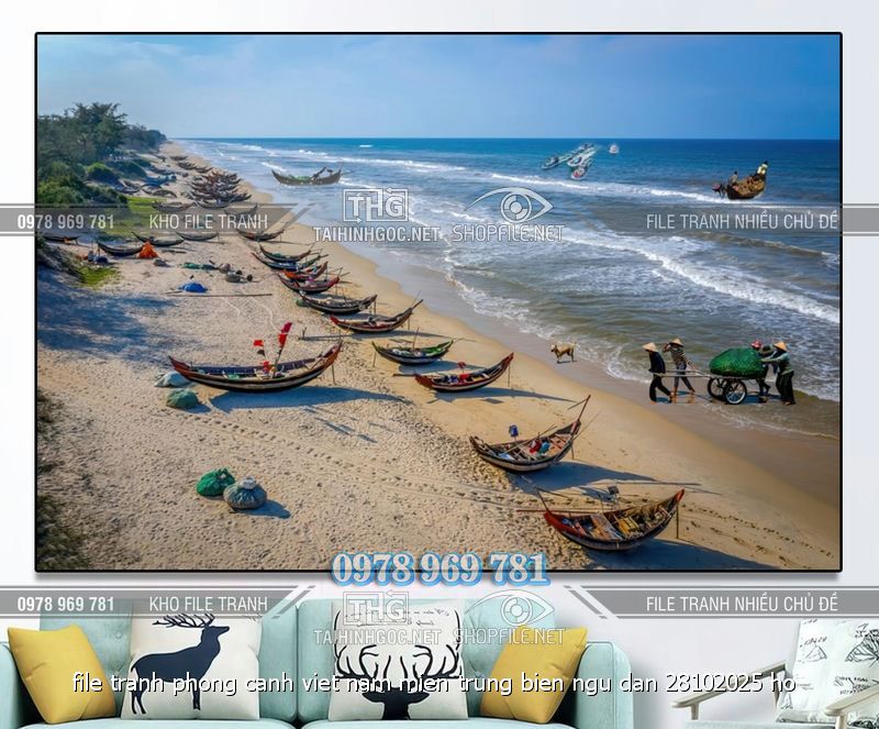 file tranh phong canh viet nam mien trung bien ngu dan 28102025 ho
