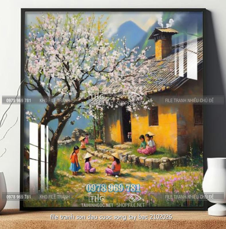 file tranh son dau cuoc song tay bac 2102026