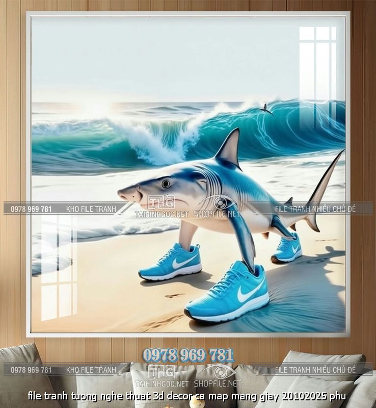 file tranh tuong nghe thuat 3d decor ca map mang giay 20102025 phu