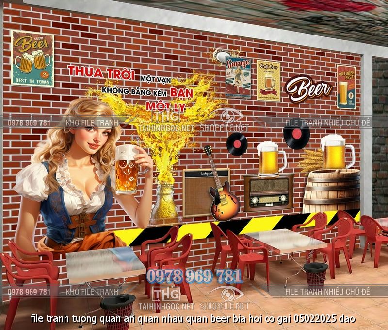 file tranh tuong quan an quan nhau quan beer bia hoi co gai 05022025 dao