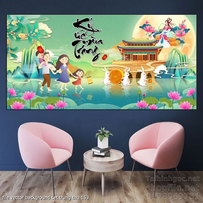 file vector background tet trung thu 153