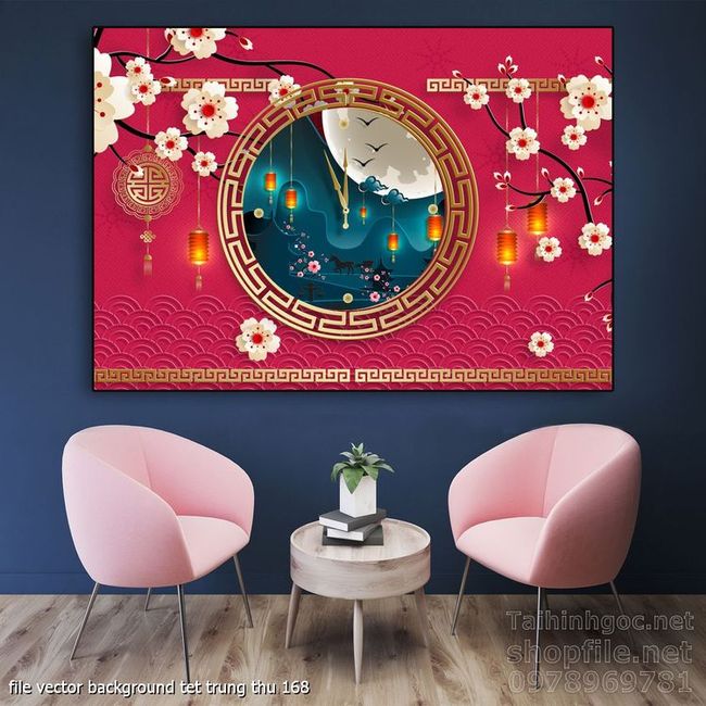 file vector background tet trung thu 168