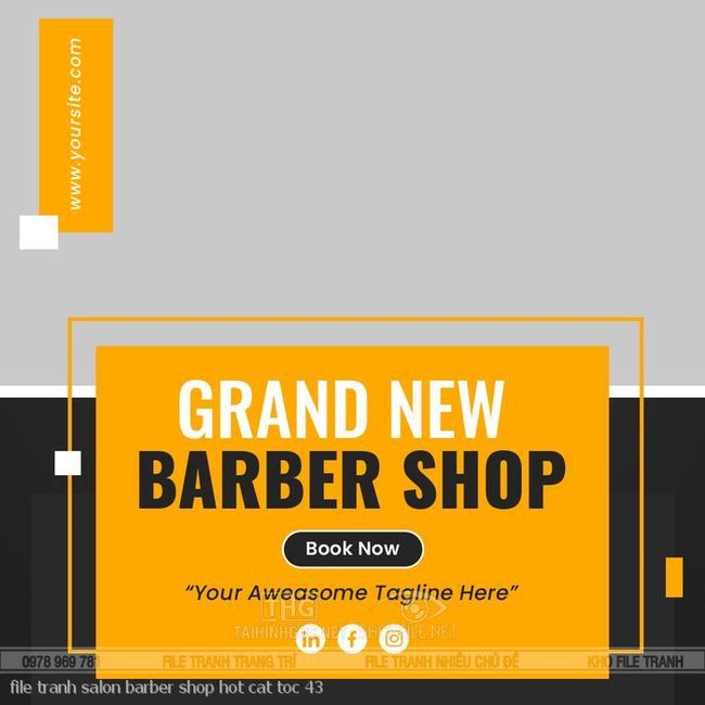 file tranh salon barber shop hot cat toc 43