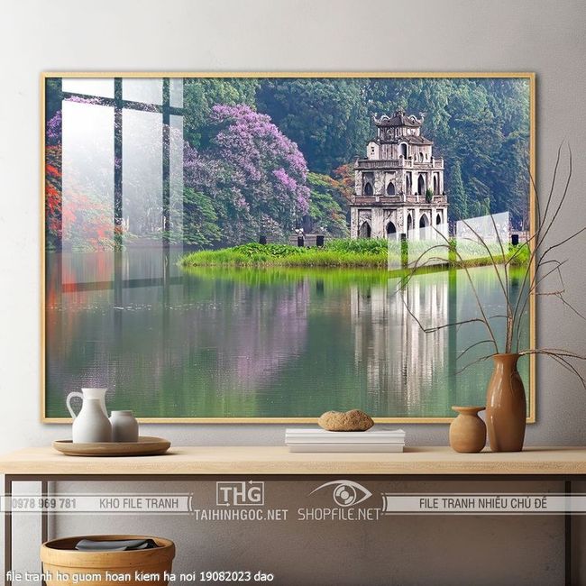 file tranh ho guom hoan kiem ha noi 19082023 dao