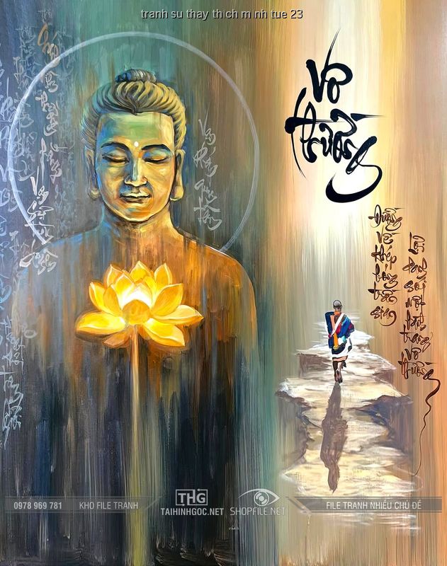 Tranh Sư Thầy Thích Minh Tuệ 23