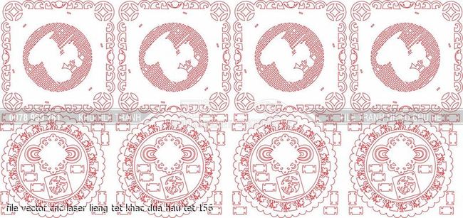 file vector cnc laser lieng tet khac dua hau tet 156