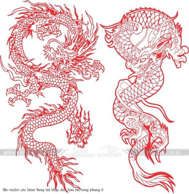 file vector cnc laser lieng tet khac dua hau tet rong phung 7