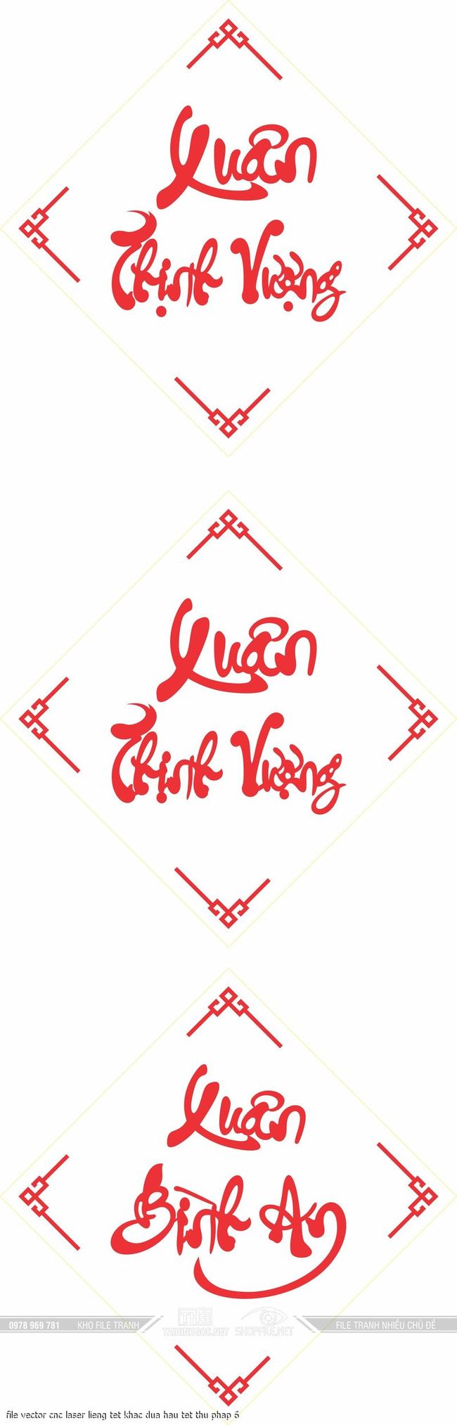 file vector cnc laser lieng tet khac dua hau tet thu phap 7