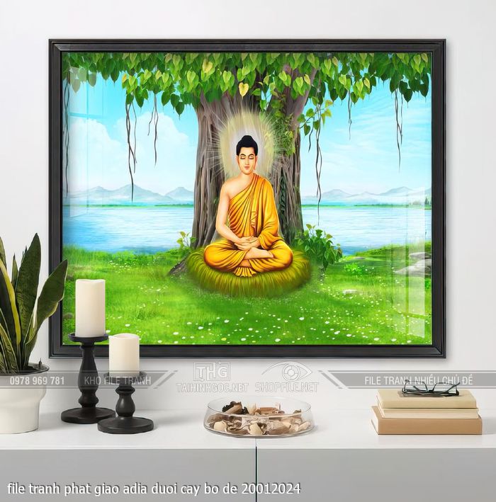 file tranh phat giao adia duoi cay bo de 20012024