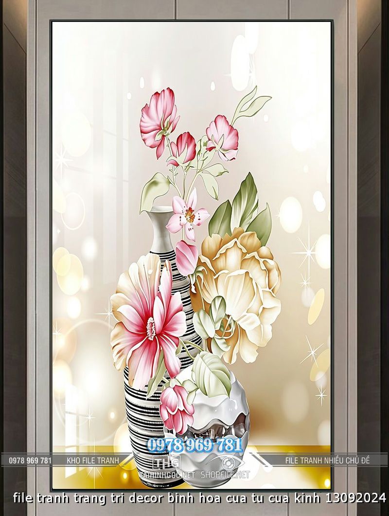 file tranh trang tri decor binh hoa cua tu cua kinh 13092024 vien