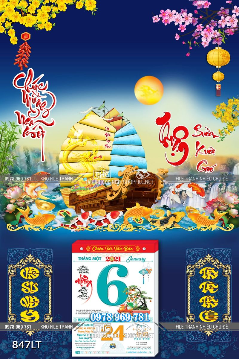 File lịch thuận buồm xuôi gió