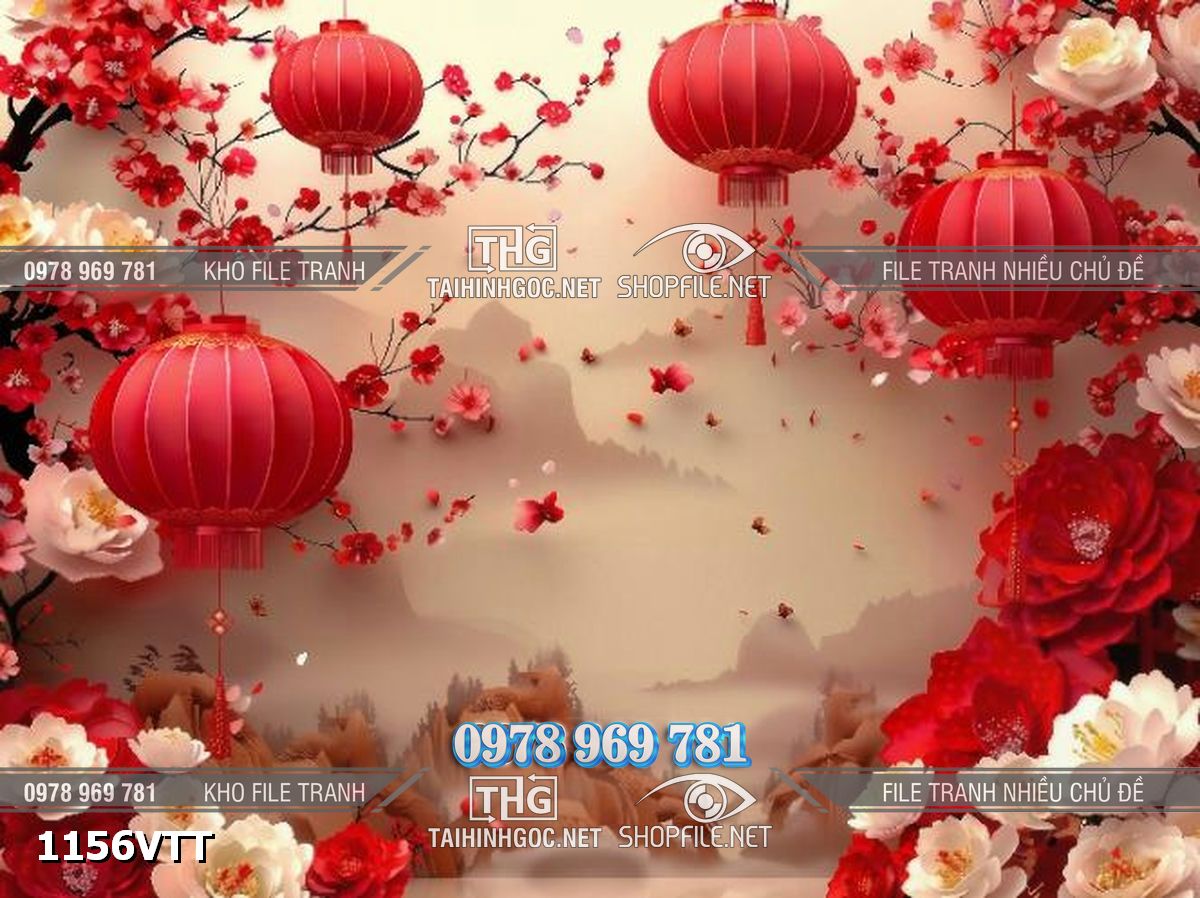 File gốc psd phông nền background chụp hình tết phông tất niên tết 1156VTT