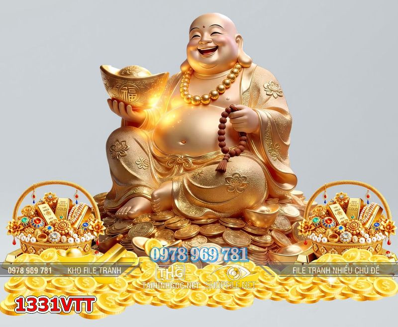 File tranh ông di lặc năm mới 1331VTT