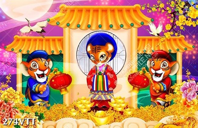 Mãu tranh hổ may mắn mang lại cho bạn cuộc đời viên mãn, tài lộc đủ đầy
