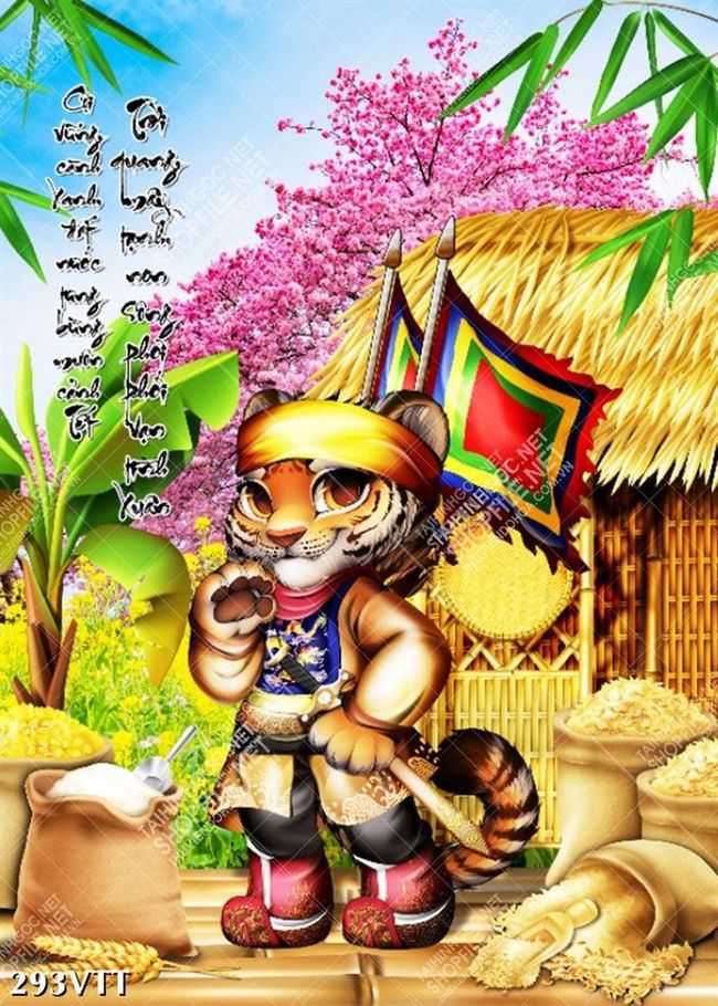 Mẫu file tranh nét đẹp truyền thống dân tộc Việt Nam