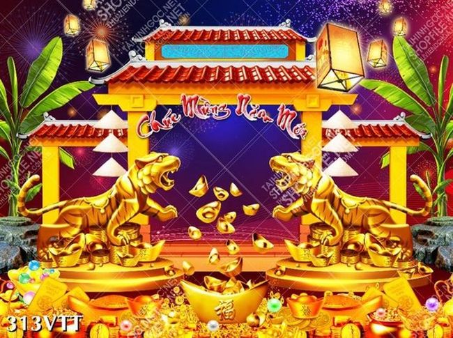 Tranh hổ vàng chúa tể rừng xanh trang trí nhà của sẽ thu hút chiêu tài tốt nhất