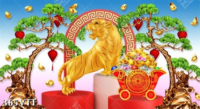 Những mẫu tranh hổ phòng khách tuyệt đẹp dành cho gia đình