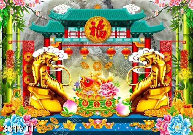 Mẫu tranh hổ vàng đẹp khiến người khen phải trầm trồ khen ngợi