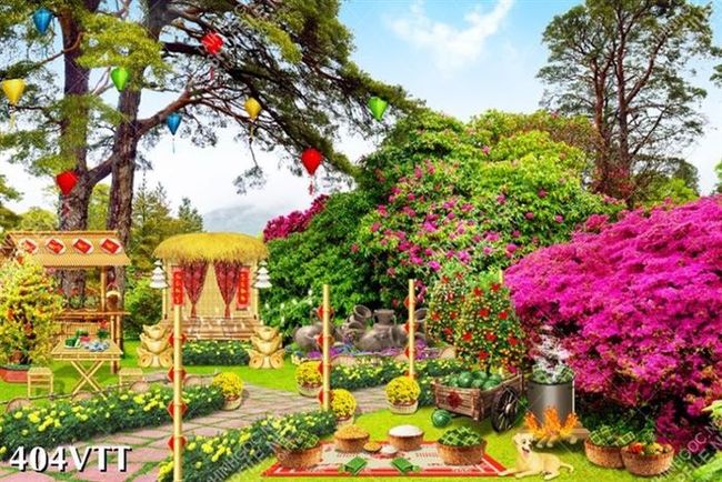 File in Tranh tết mang đến cuộc sống no đủ sung túc thiết kê độc đáo sáng tạo