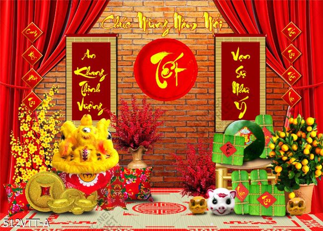 File psd phông nền trang trí tết