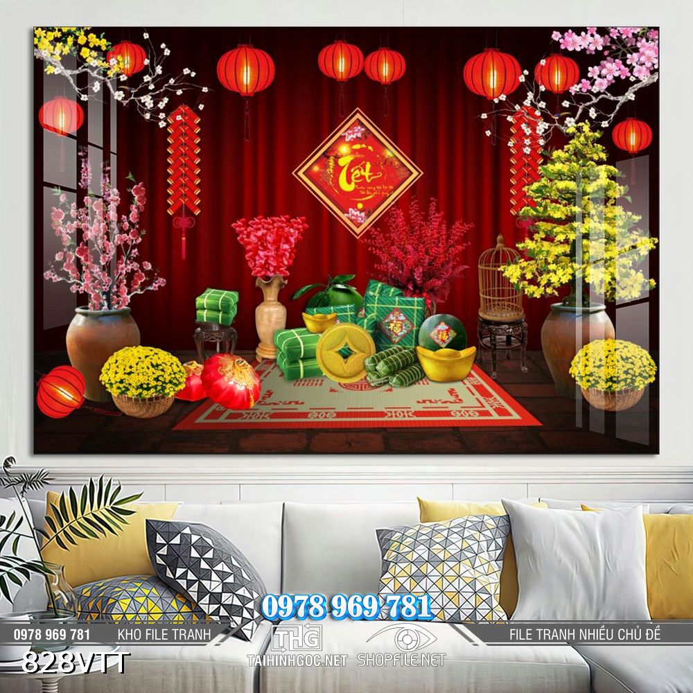 File tranh psd phông nền background Tết 2026 828VTT
